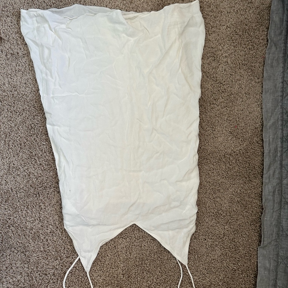White mini Zara dress